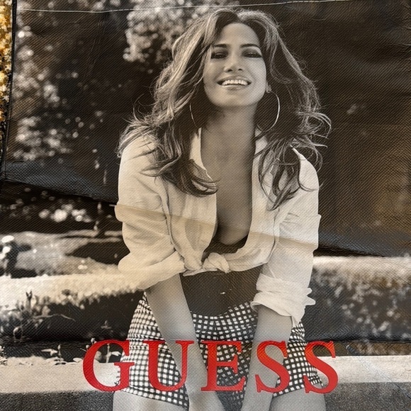 Guess Handbags - GUESS Black and White Tote Bag